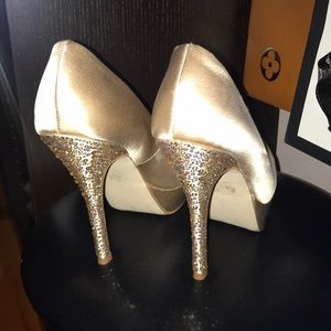 Steve Madden rhinestone heeled shoes